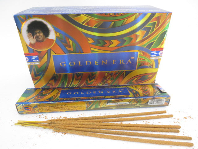 Satya Golden Era Räucherstäbchen Verpackung