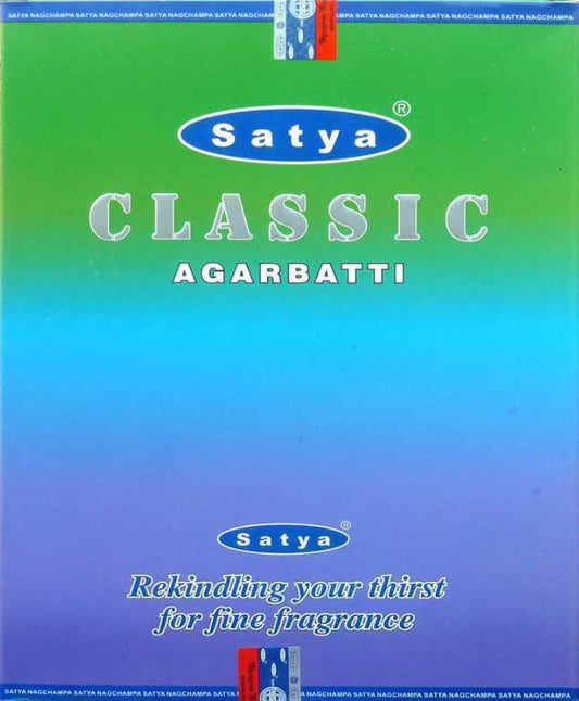 Satya Classic Räucherstäbchen - Big Pack für ein beruhigendes Dufterlebnis