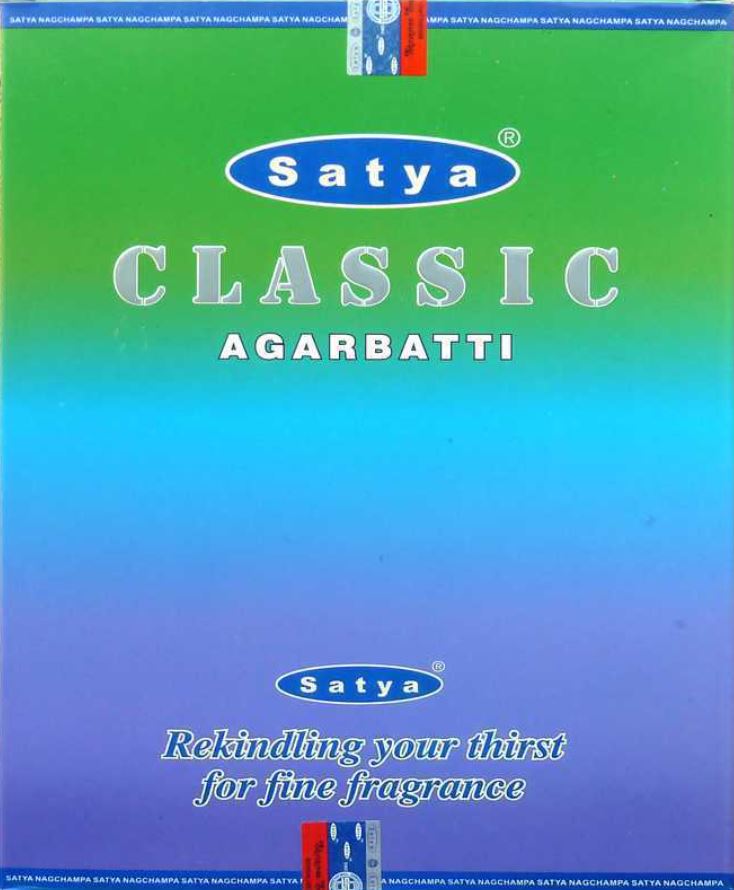 Satya Classic Räucherstäbchen - Big Pack für ein beruhigendes Dufterlebnis