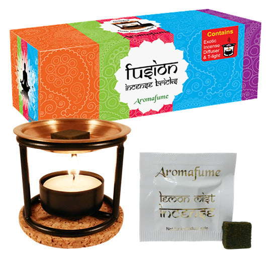 Aromafume incense blocks tasting set &amp; diffuser