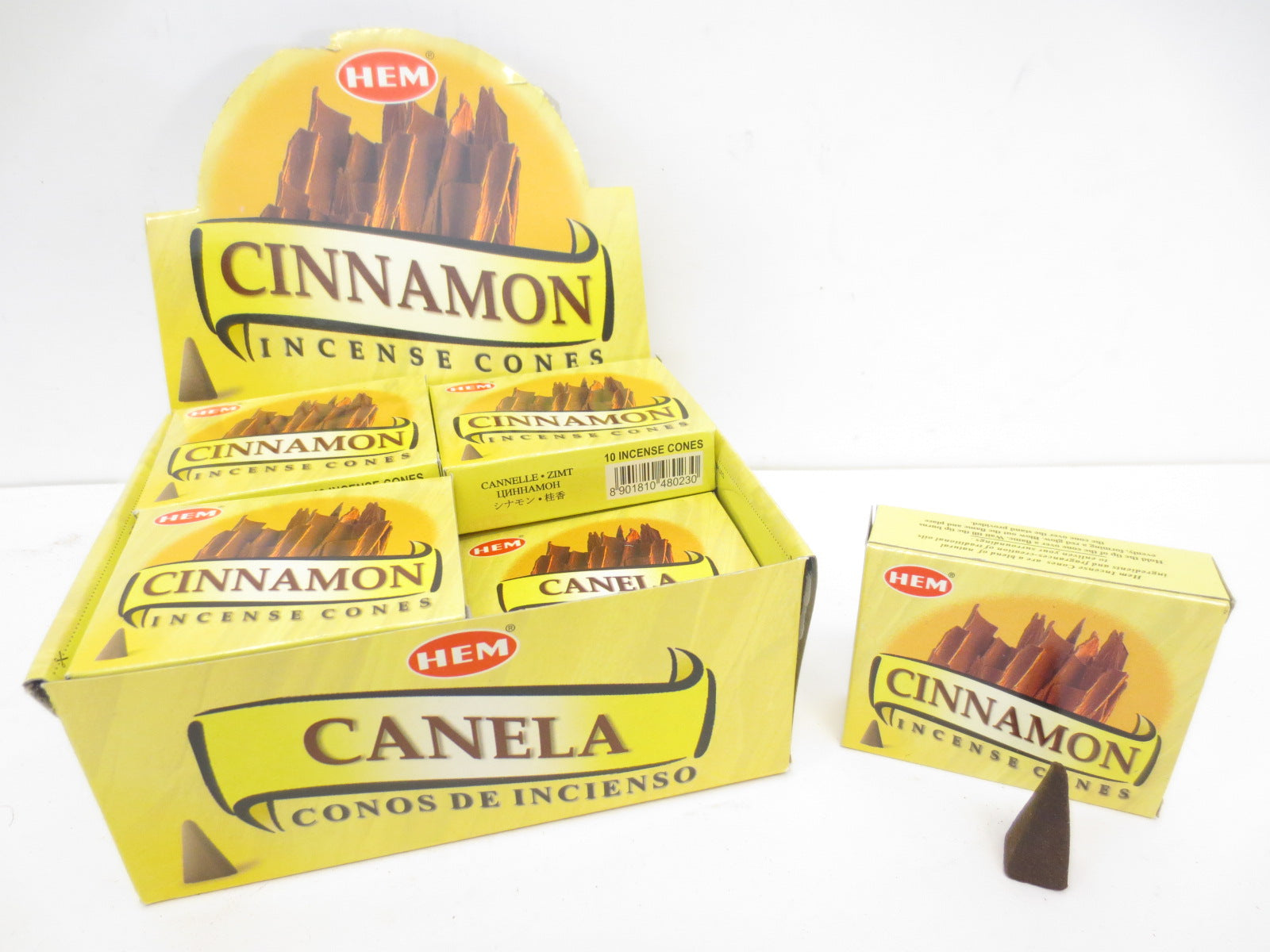 HEM Cinnamon Räucherkegel: Würzige Gemütlichkeit für Ihr Zuhause