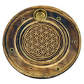 Incense stick incense cone holder flower of life