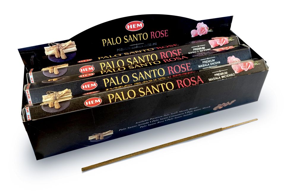 HEM Räucherstäbchen – Palo Santo-Rose