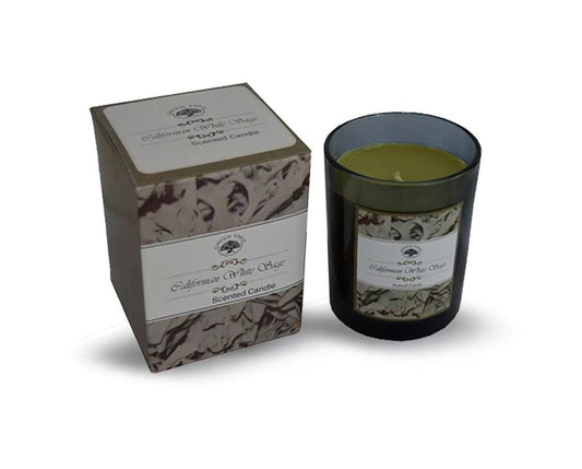 Green Tree Californian White Sage scented candle