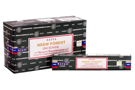 Satya Neem Forest Räucherstäbchen – Die erfrischende Vitalität des Neemwaldes