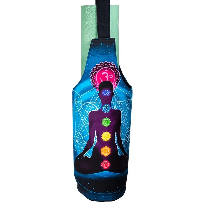 Bottle-shaped yoga bag 7 chakras
