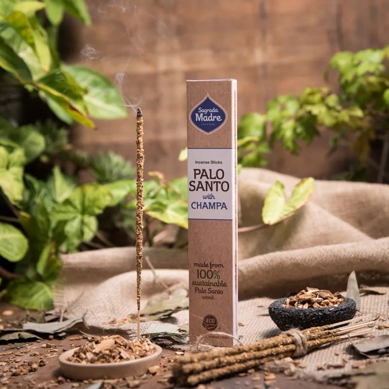 Sagrada Madre Räucherwerk Palo Santo & Champa