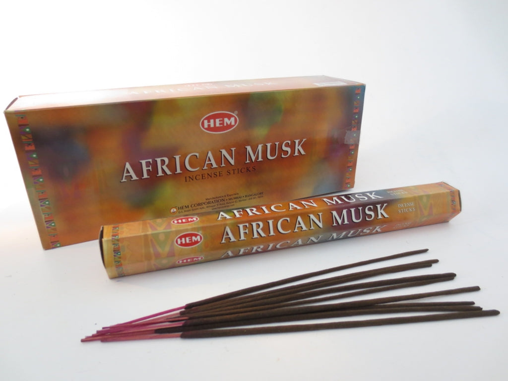 HEM African Musk Räucherstäbchen Verpackung