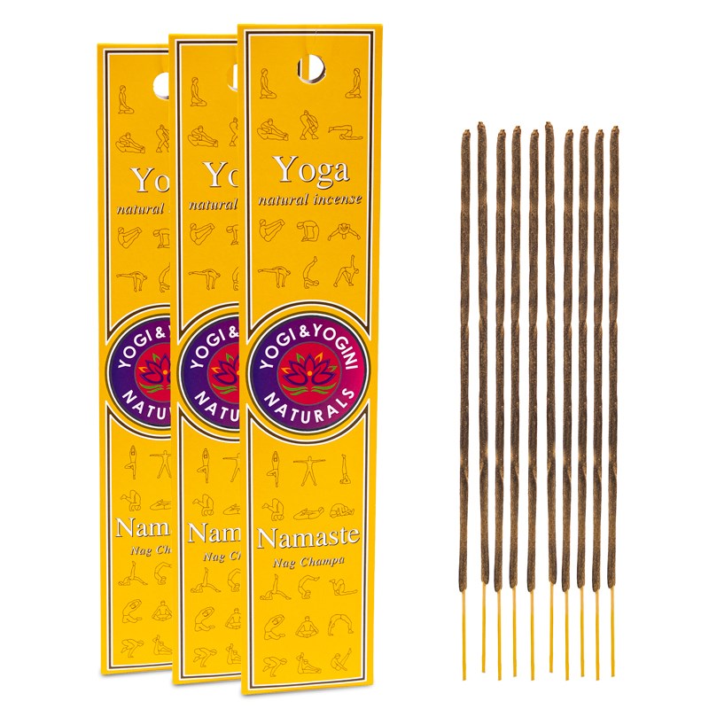 Yogi und Yogini Yoga Namaste Räucherstäbchen Verpackung