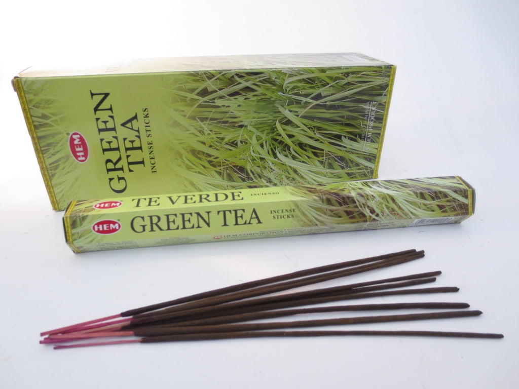 HEM Green Tea Räucherstäbchen - Die erfrischende Harmonie von grünem Tee