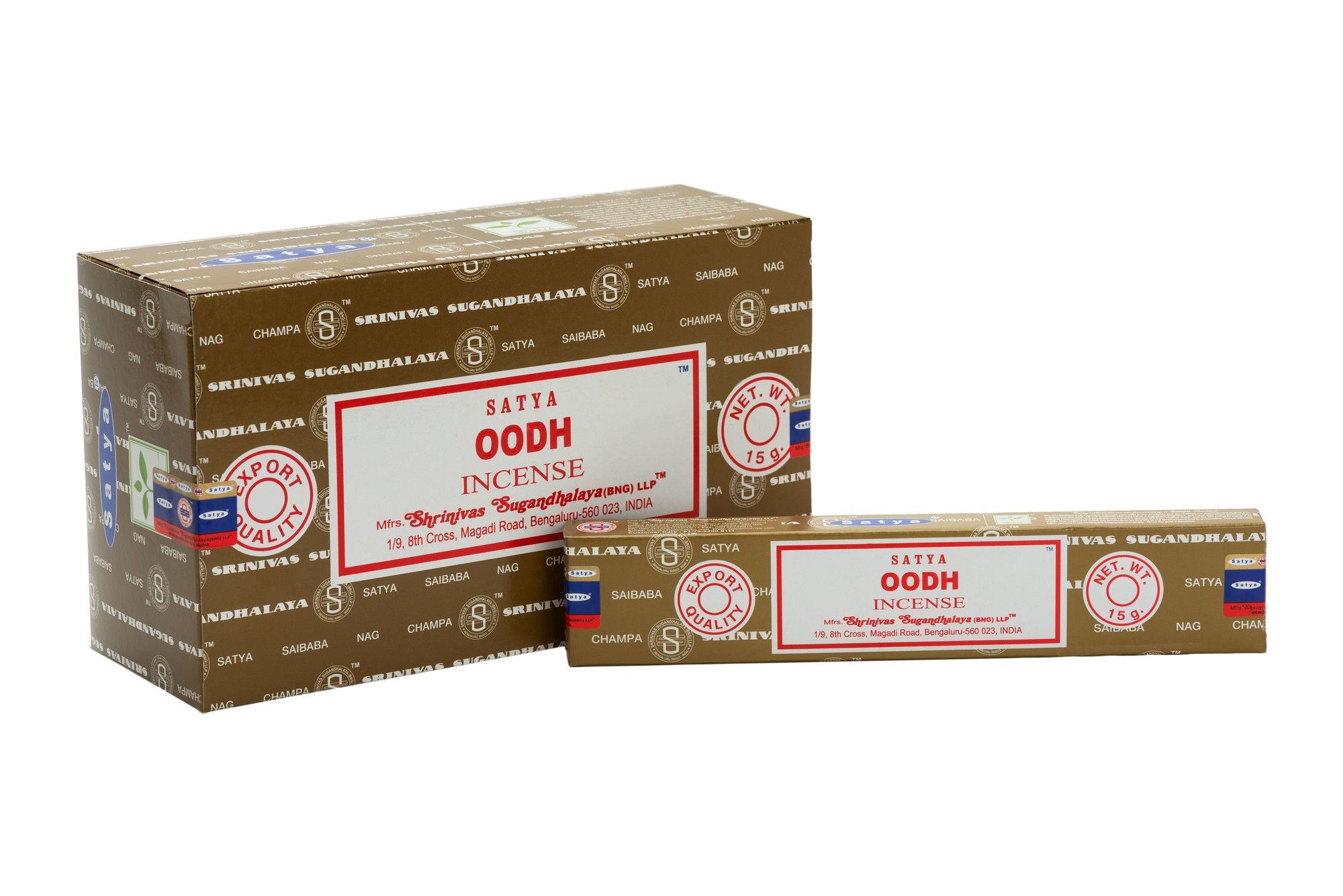 Satya Oodh Räucherstäbchen Verpackung
