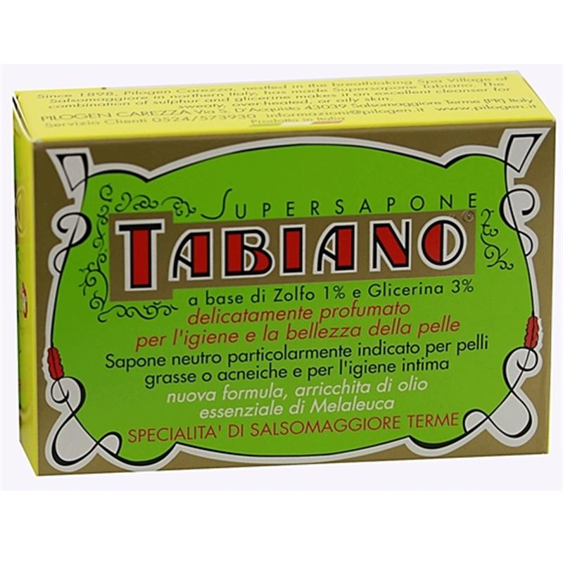Tabiano organic sulfur soap