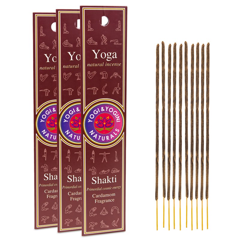 Yogi und Yogini Yoga Shakti Räucherstäbchen Verpackung