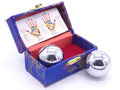 Qi-Gong balls silver 4.0 cm
