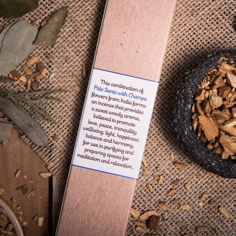 Sagrada Madre Räucherwerk Palo Santo & Champa