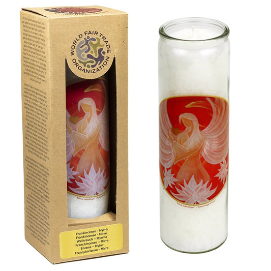 Yogi &amp; Yogini scented candle angel lotus love angel