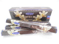 Satya Vanilla Hexa Räucherstäbchen Verpackung mit Vanille-Duft