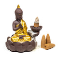 Backflow Waterfall Incense Burner Buddha