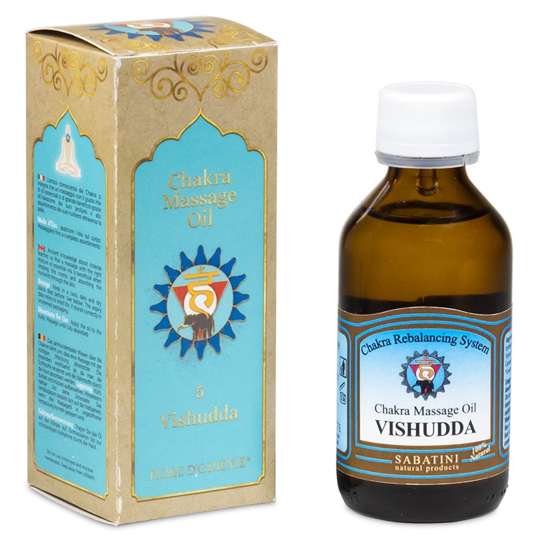 Massageöl 5. Chakra Vishuddha