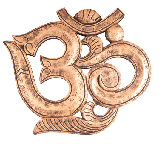 OM gold made from mango wood