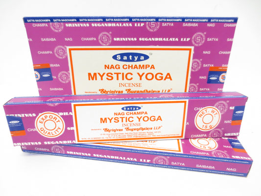 Satya Mystic Yoga Räucherstäbchen – Die spirituelle Reise in der Kunst des Yoga
