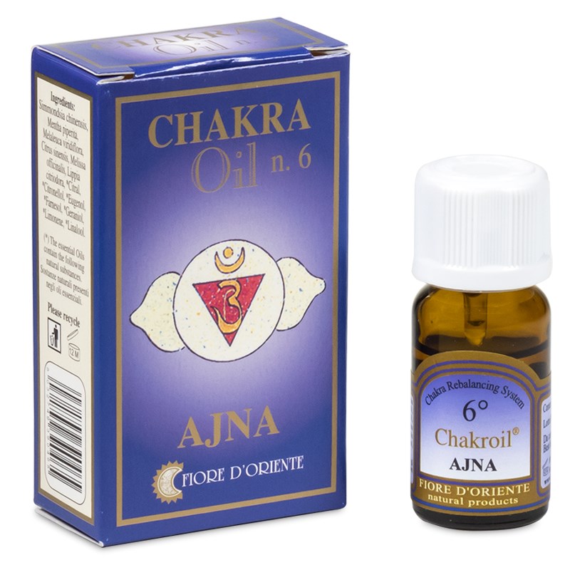 Fiore d'Oriente ätherisches Chakraöl Ajna in der Flasche