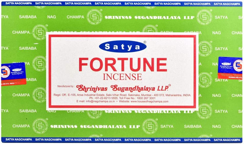 Satya Fortune Räucherstäbchen Verpackung