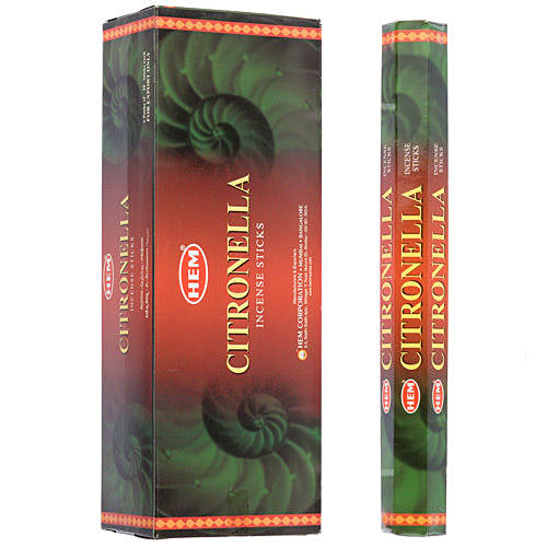HEM Citronella Garten-Räucherstäbchen mit Citronelladuft