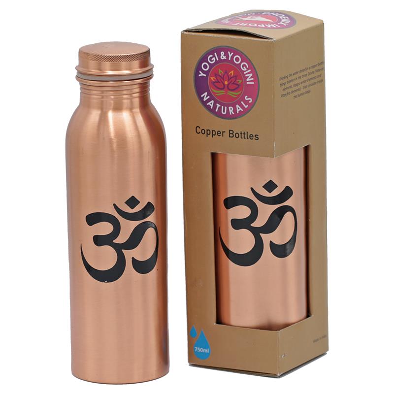 Ohm printed copper bottle