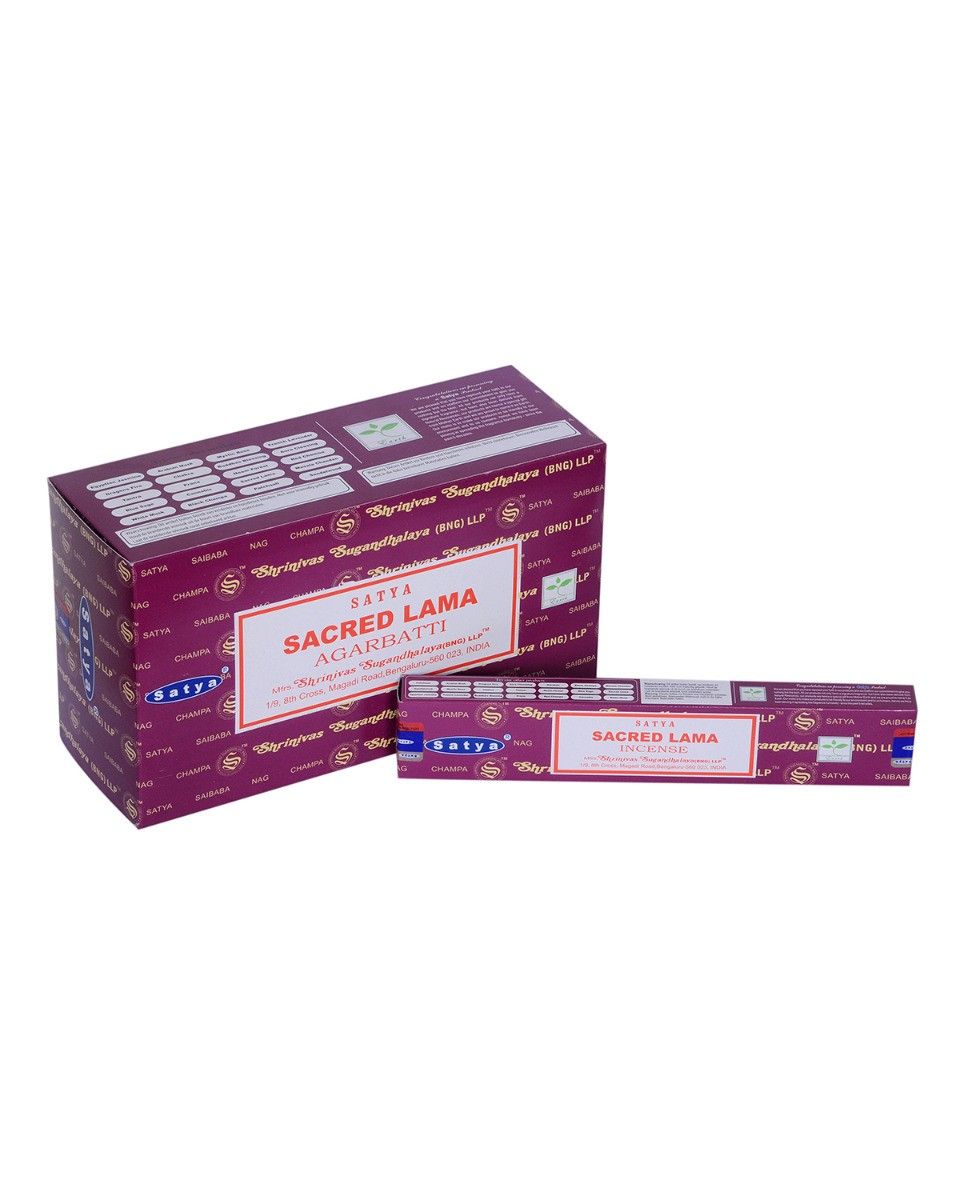 Satya Sacred Lama Räucherstäbchen Verpackung