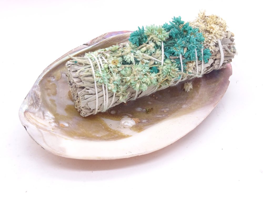 Weißer Salbei & Verbascum Smudge Stick