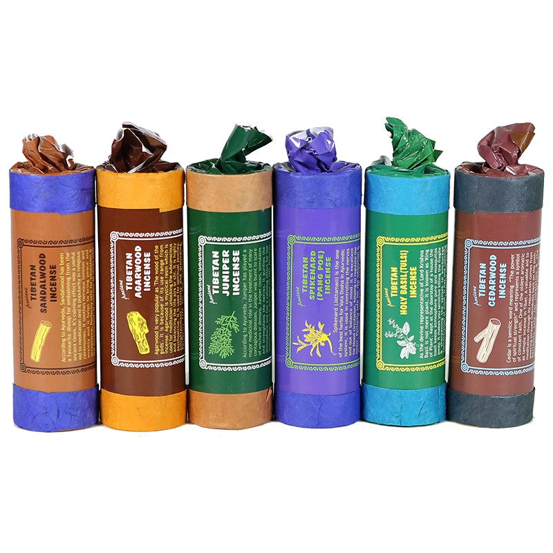Set 1: sechsmal Tibetischer Weihrauch