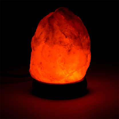 Mini salt lamp orange USB LED