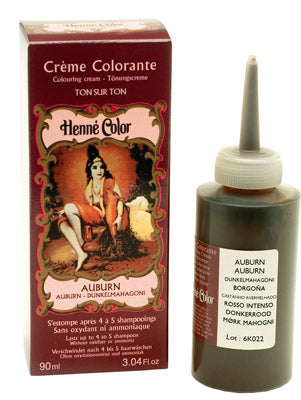 Henna coloring cream Auburn 90ml