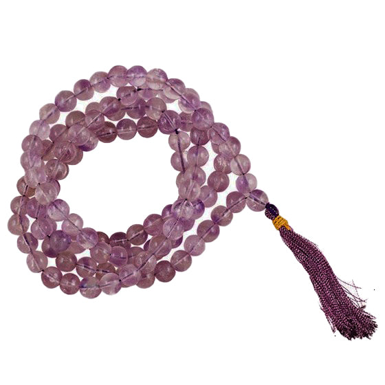 Mala Amethyst, 108 Perle