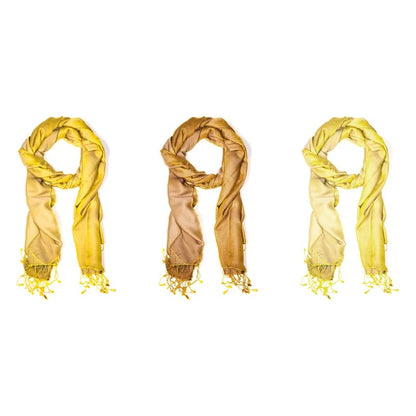 Chakra scarf yellow 