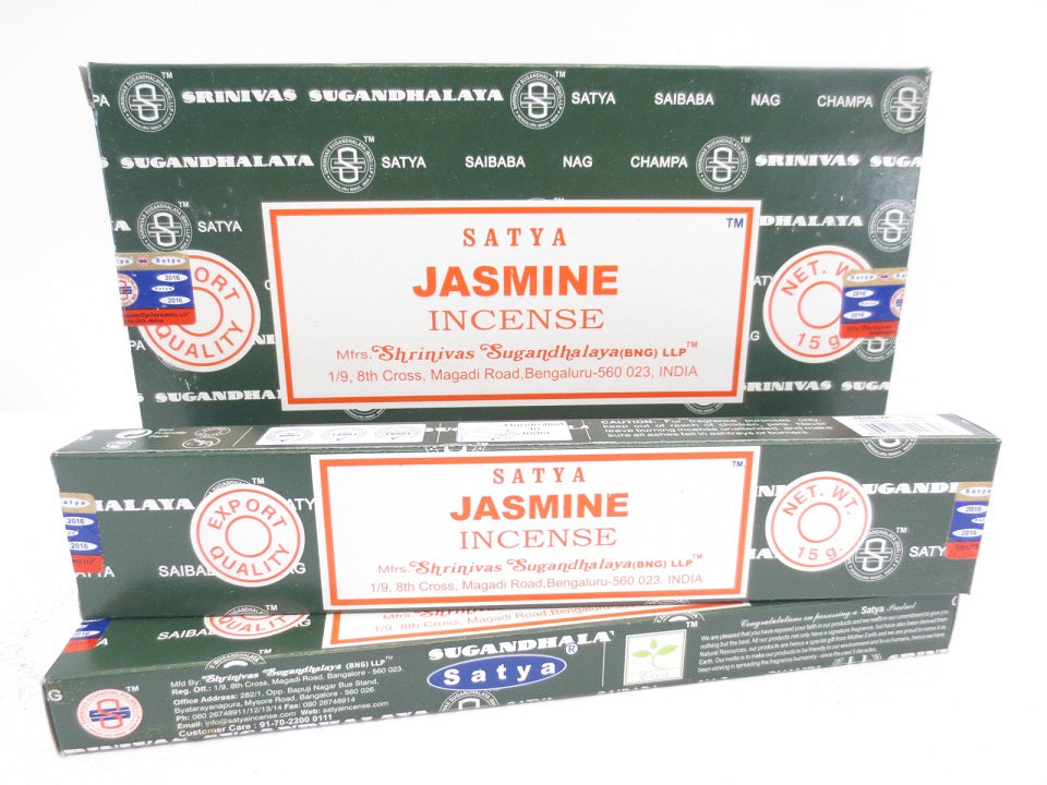 Satya Jasmine Räucherstäbchen Verpackung