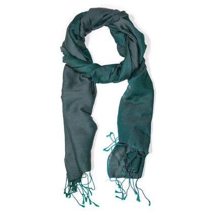 Chakra scarf green