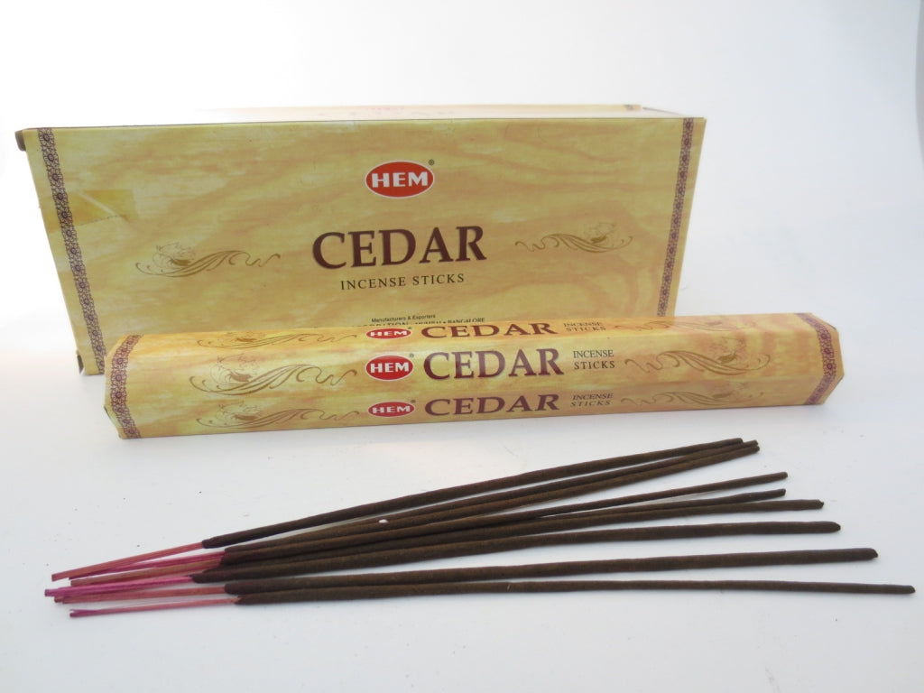 HEM Cedar Räucherstäbchen - Die Kraft des Zedernholzes für innere Stärke
