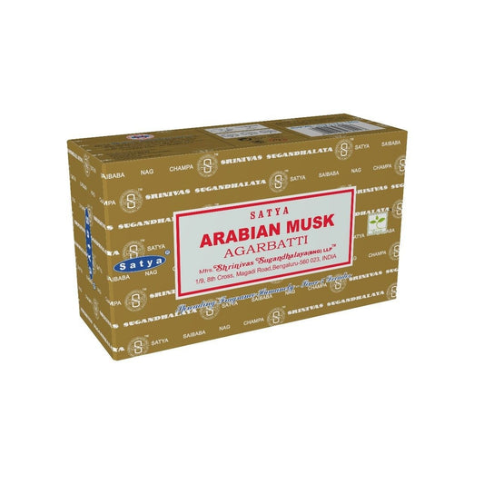 Satya Arabian Musk Räucherstäbchen – Eintauchen in orientalische Sinnlichkeit