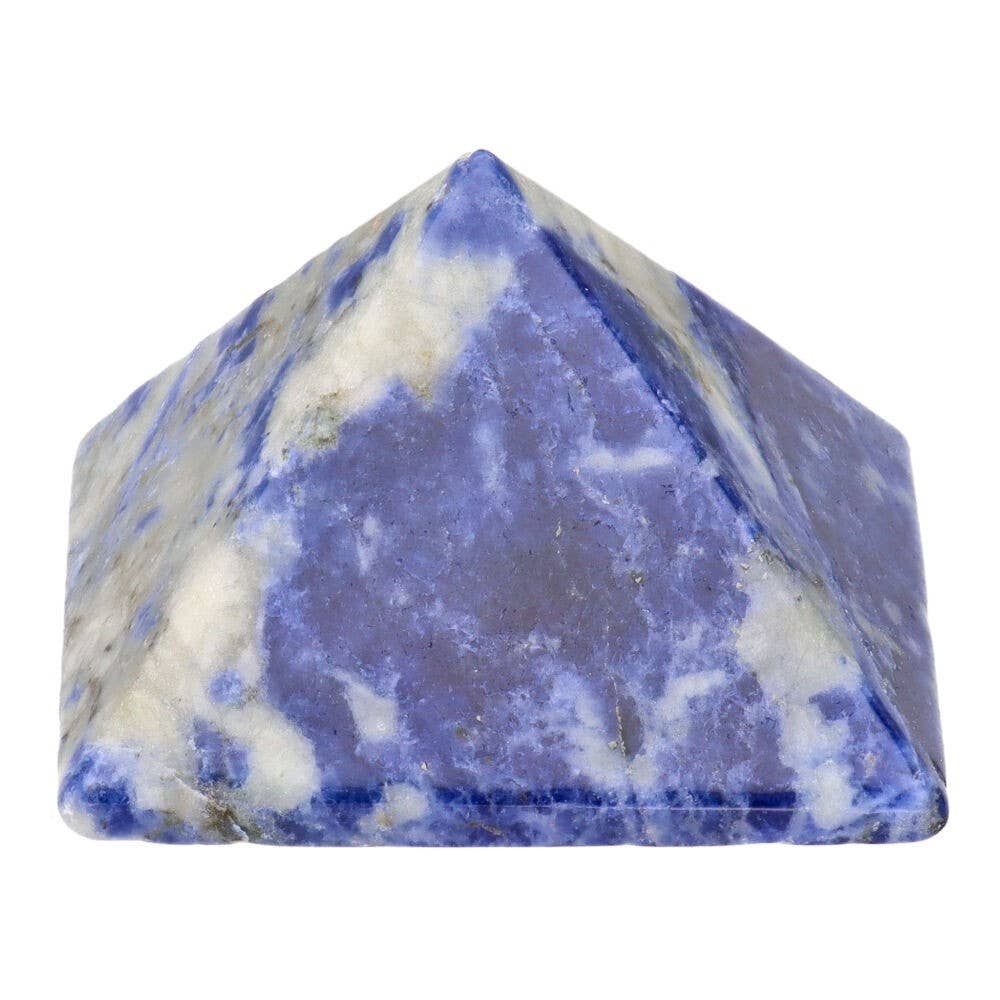 Sodalite pyramid 3.5cm x 3.5cm