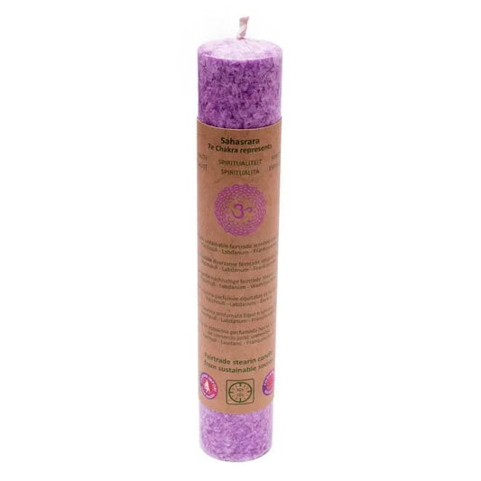 Scented candle 7th chakra