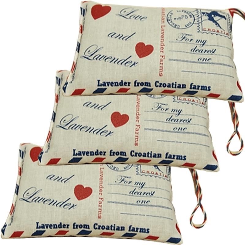 Postcards lavender pillows