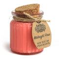 Sojakerzen im Glas - Mitternachtsrose