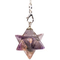 Amethyst Merkaba Pendel