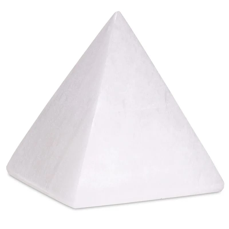 Selenite pyramid