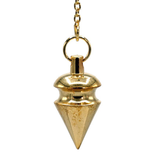 Gold-plated brass pendulum