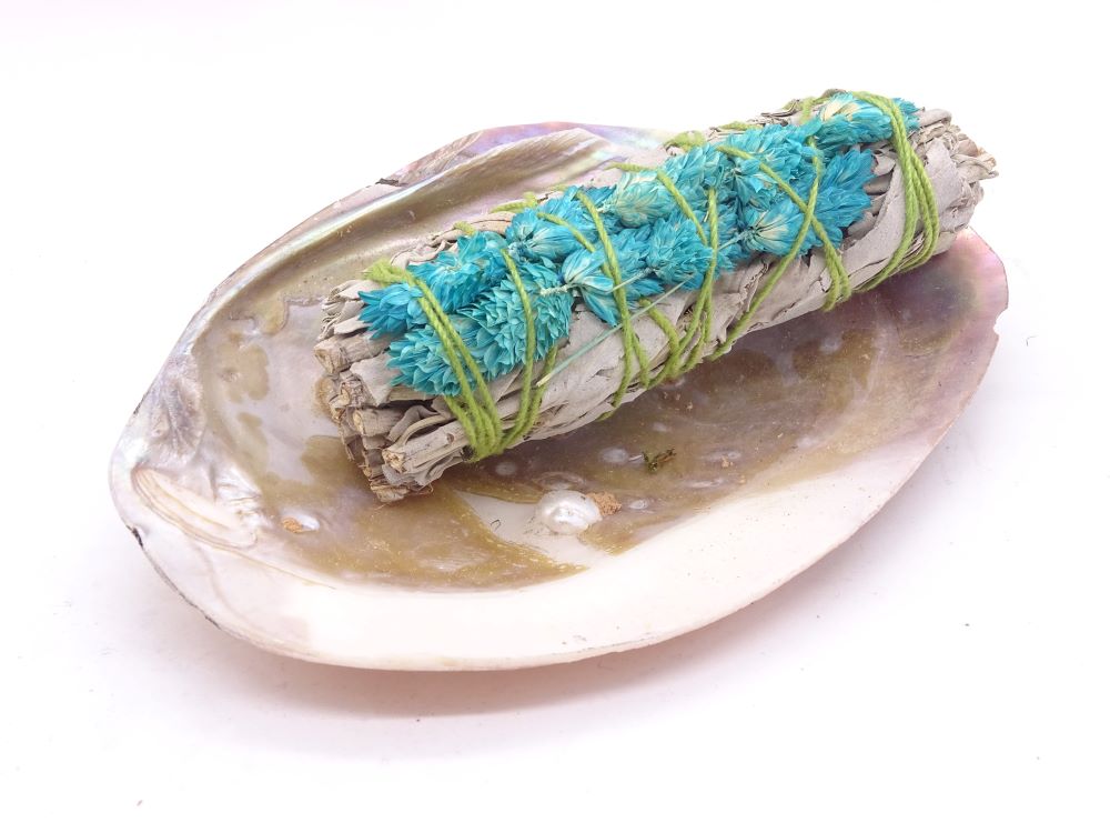 Weißer Salbei & Phalaris Smudge Stick