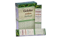 Goloka Patchouli Räucherstäbchen Verpackung