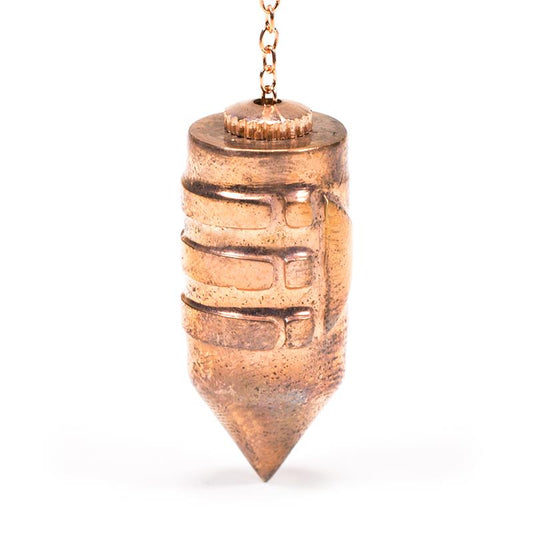 Atlantis pendulum copper-plated brass